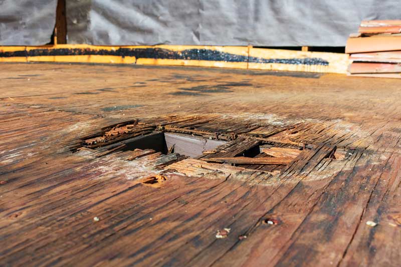 roof-water-damage-hole